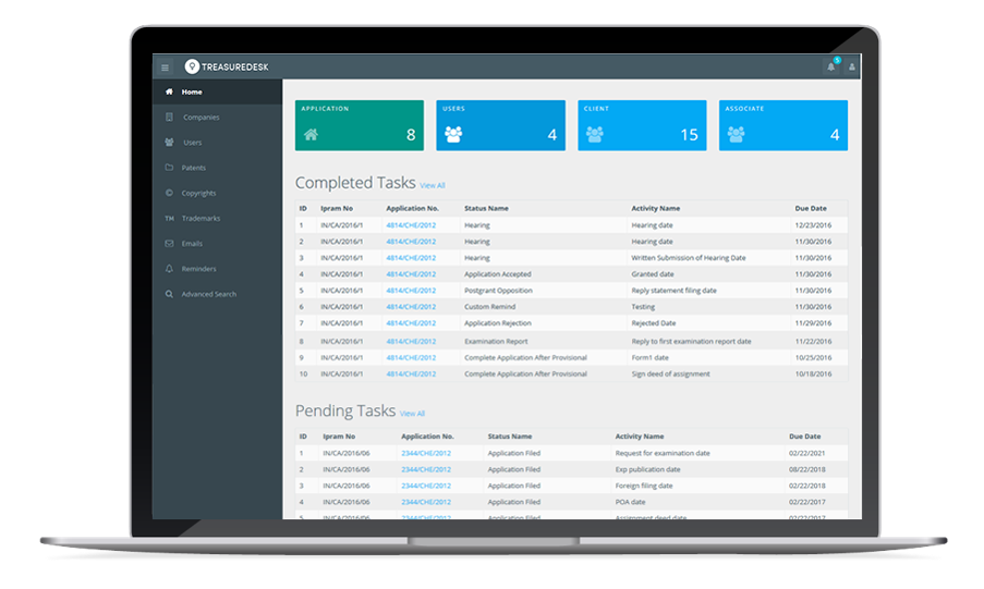 Patent Management System cover