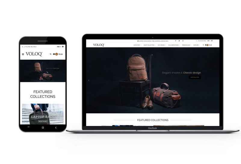 VOLOQ e-commerce platform