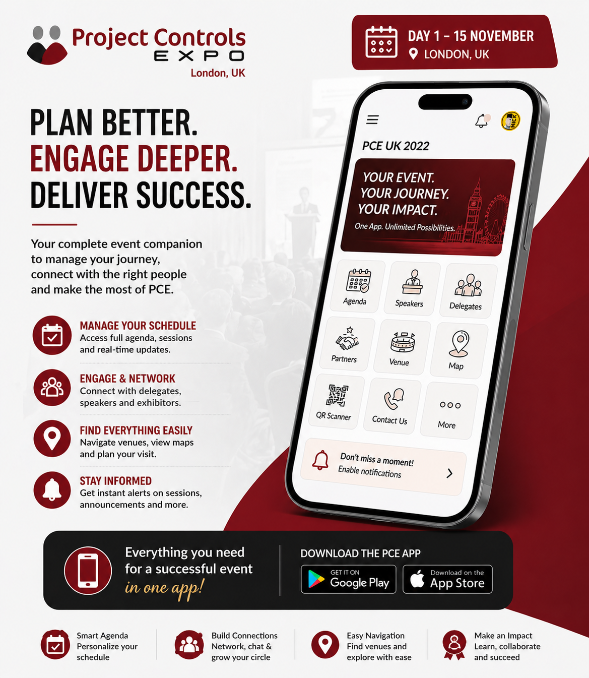 Project Controls Expo networking app