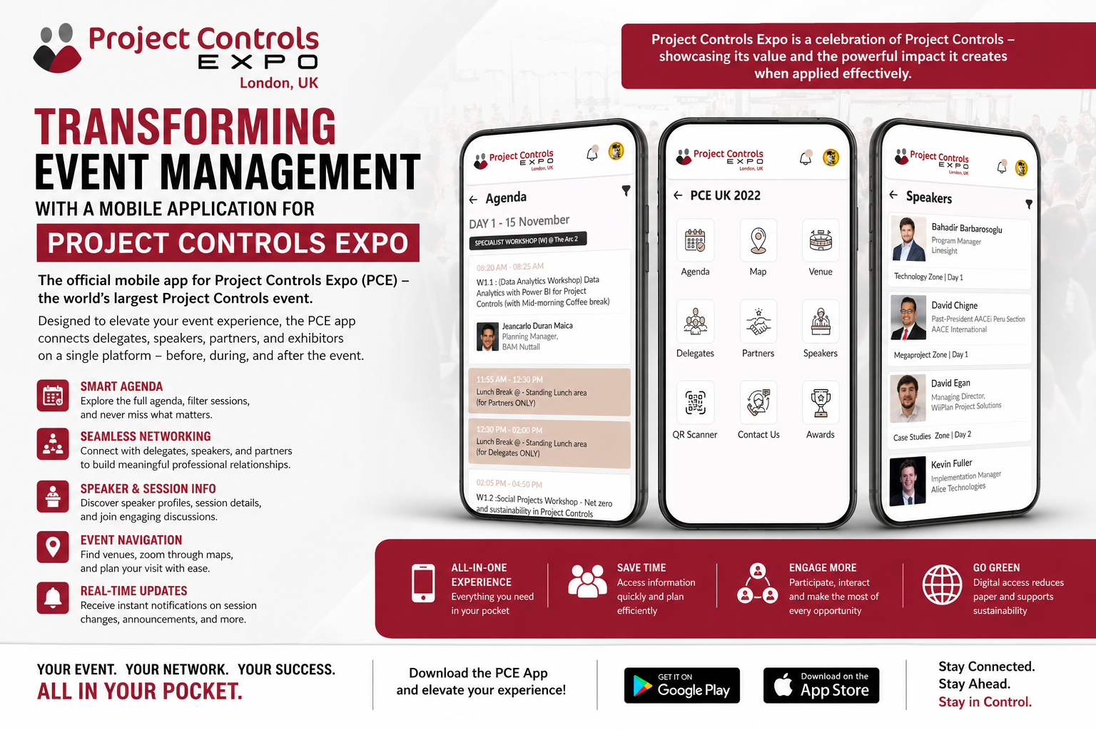 Transforming Event Management with a Mobile Application for Project Controls Expo