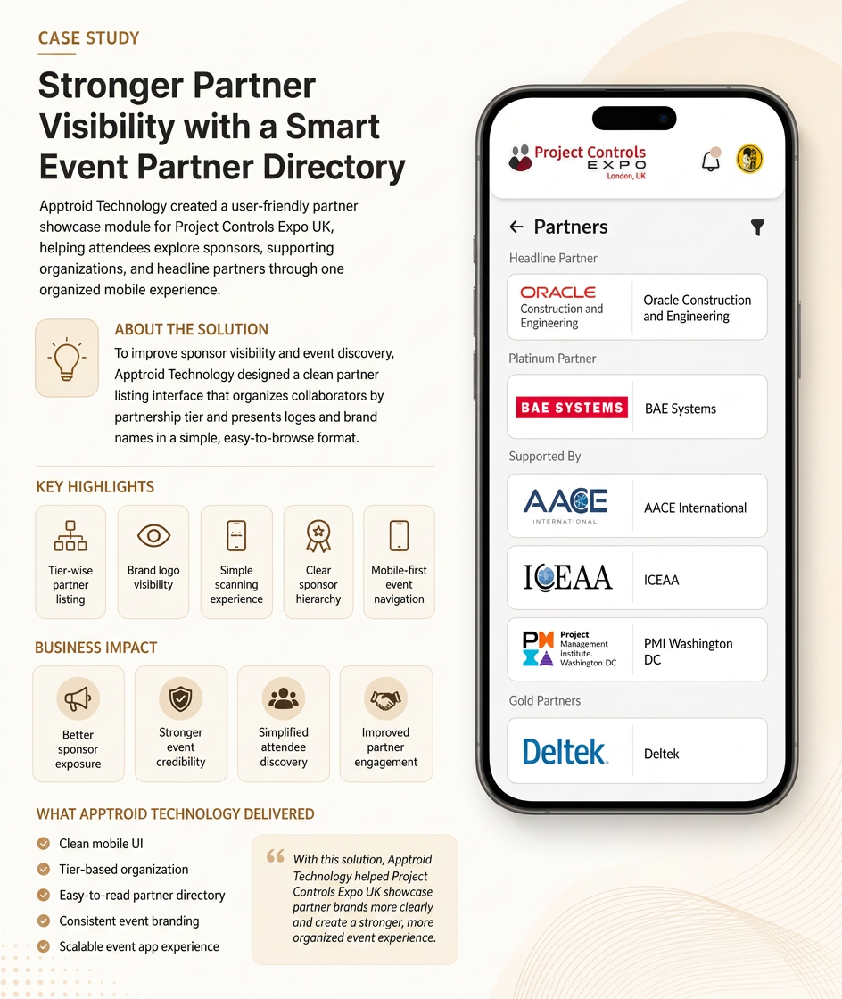 Project Controls Expo mobile application
