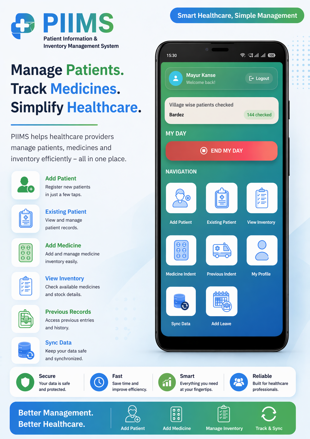 Wockhardt patient records and billing