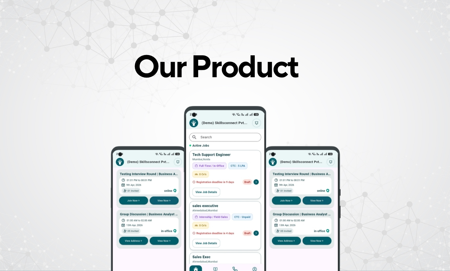 Skill Connect campus hiring platform cover