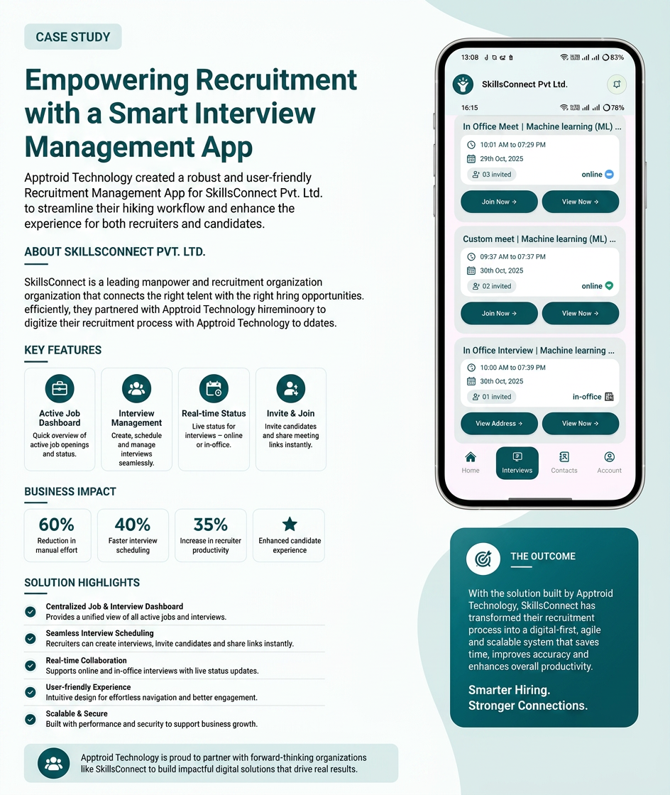 Skill Connect campus hiring platform cover